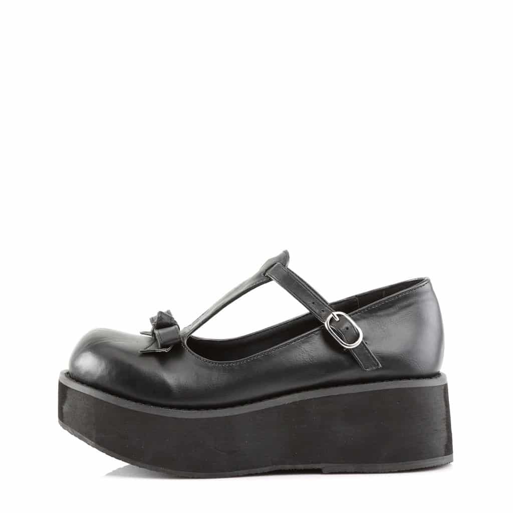 Demonia Bow Platform T-Strap Sprite-03 - Image 3