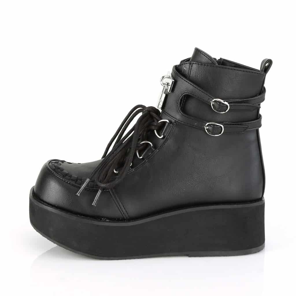 Demonia Platform Ankle Boot Sprite-70 - Image 3