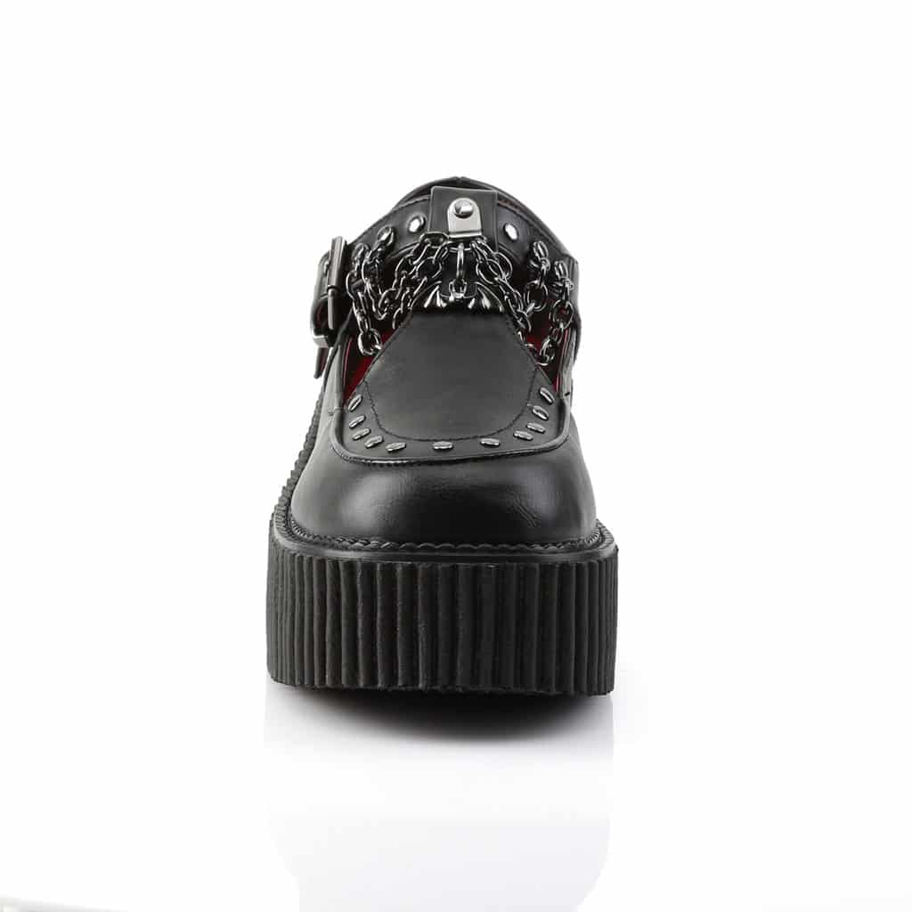 Demonia Platform T-Strap Creeper-215 - Image 2
