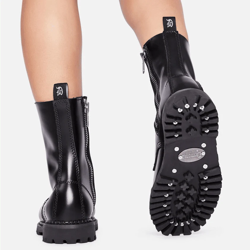 Demonia Steel Toe Ankle Boots Riot-10 Boots - Image 2