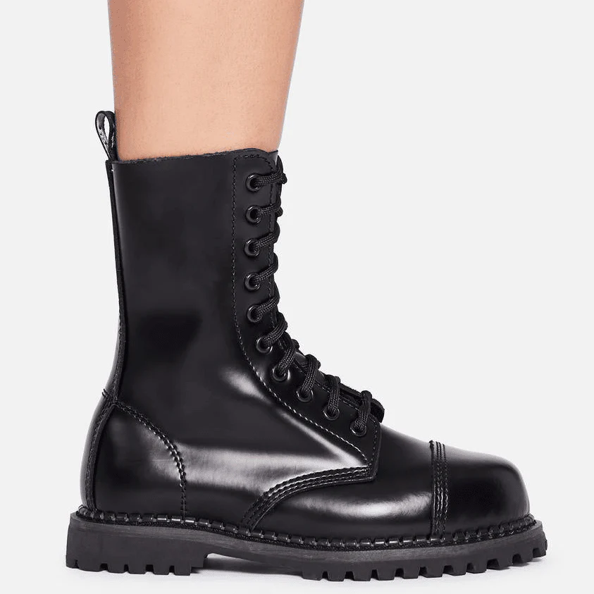 Demonia Steel Toe Ankle Boots Riot-10 Boots - Image 3