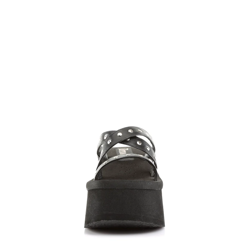 Demonia Studded Platform Sandal - Image 3