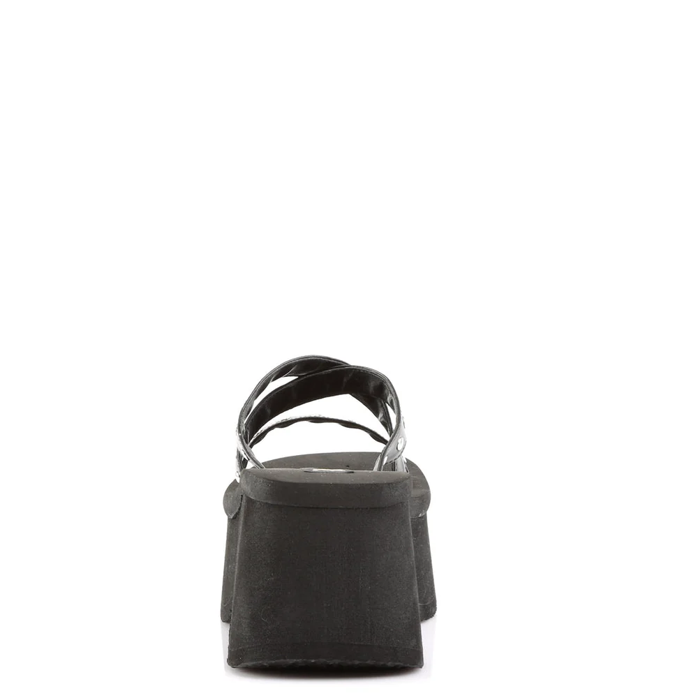 Demonia Studded Platform Sandal - Image 4