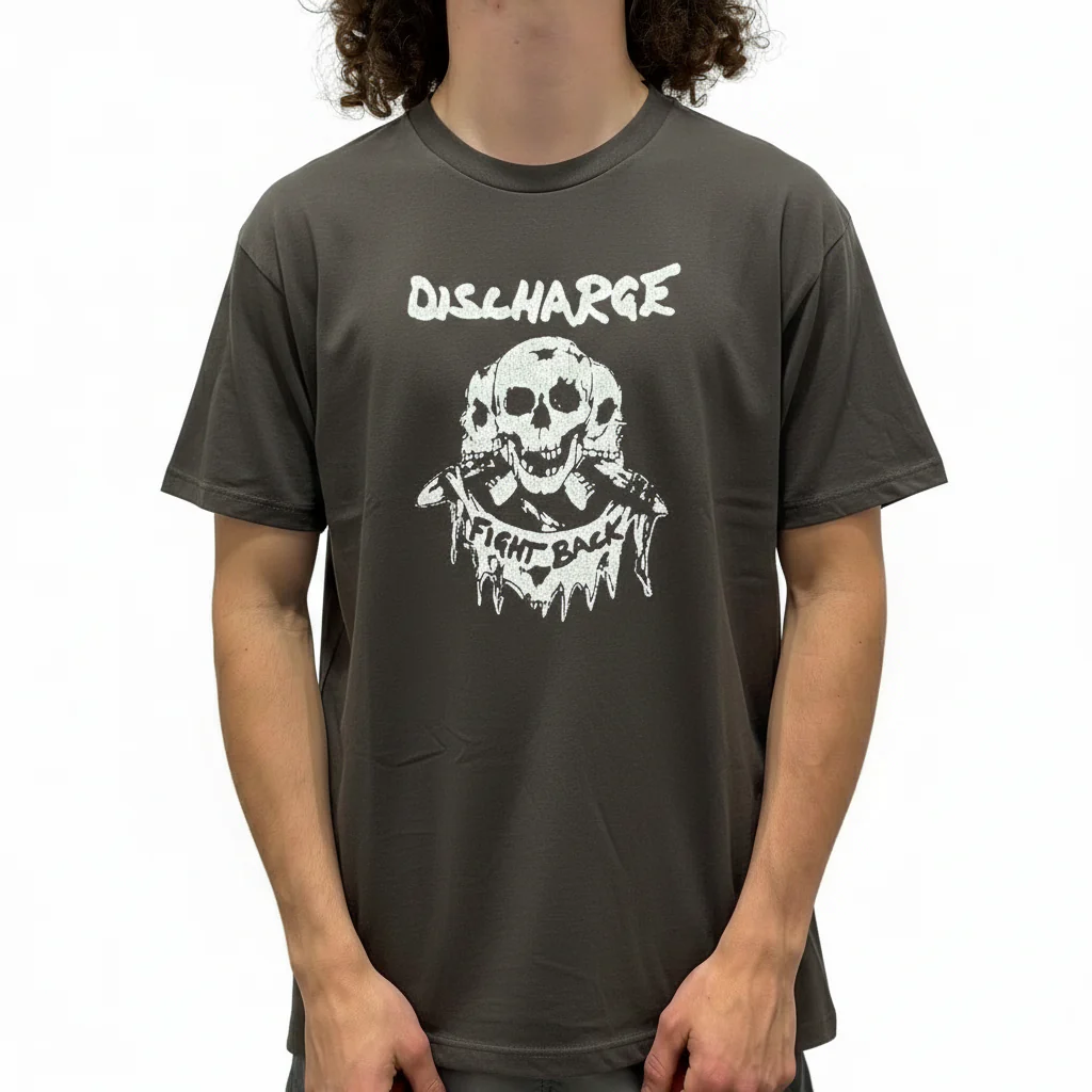Discharge Fight Back T-Shirt - Image 2
