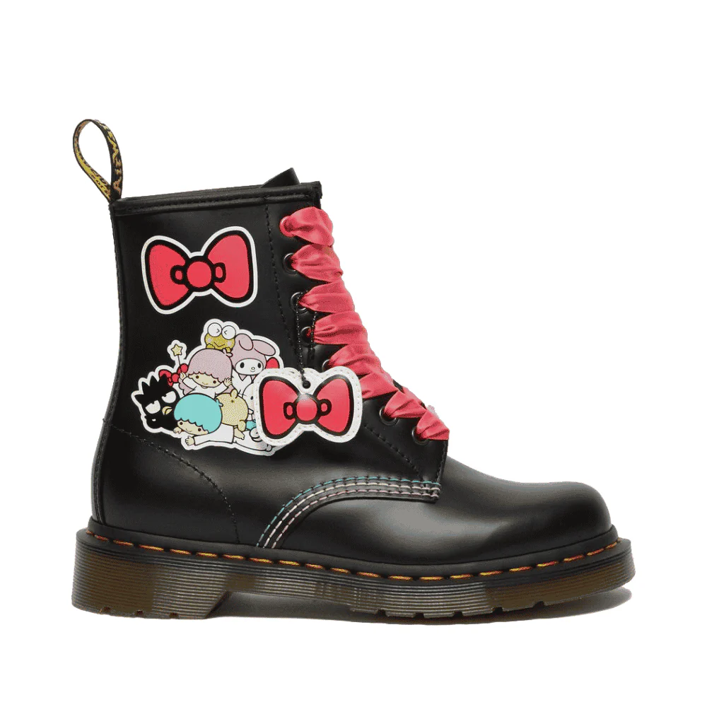 Dr. Martens 1460 Hello Kitty Boot Black - Image 2