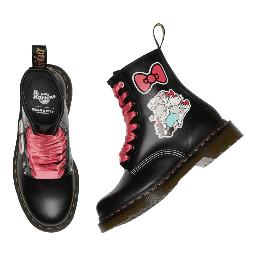 Dr. Martens 1460 Hello Kitty Boot Black - Image 4