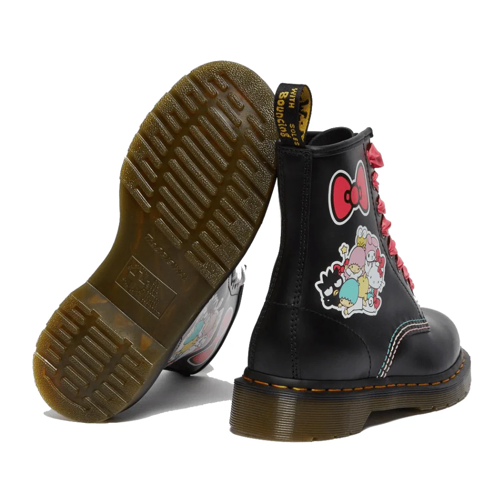 Dr. Martens 1460 Hello Kitty Boot Black - Image 5