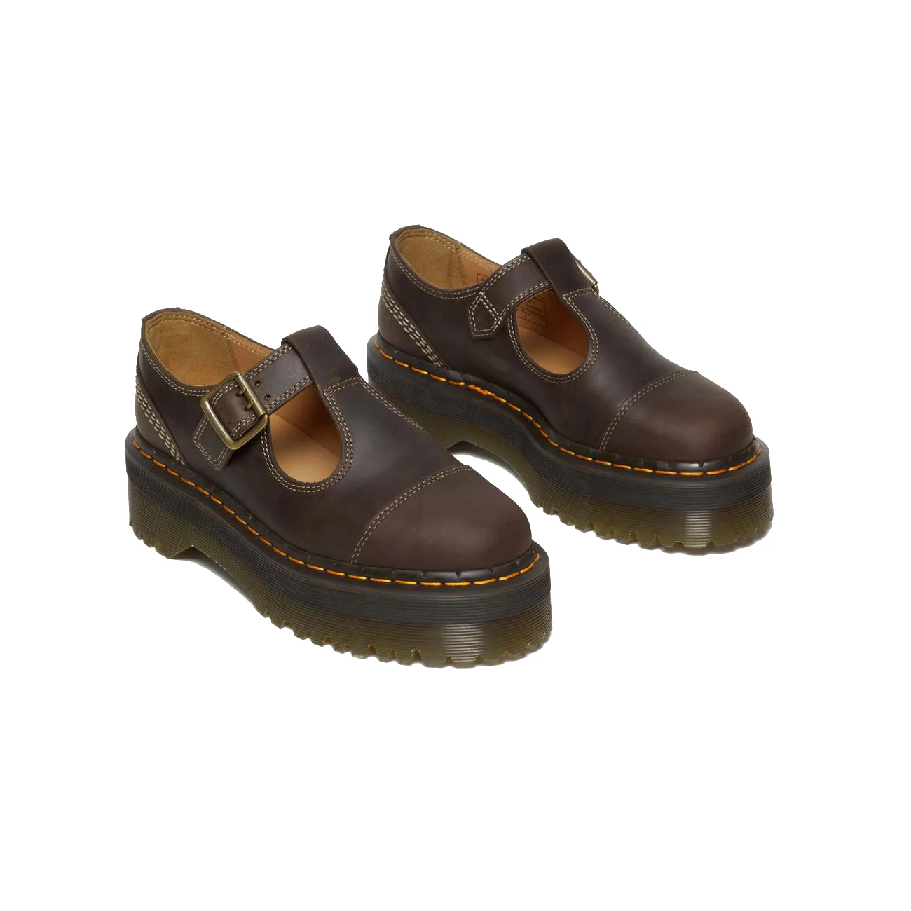 Dr. Martens Bethan Arc Crazy Horse Leather Platform Mary Janes - Image 3