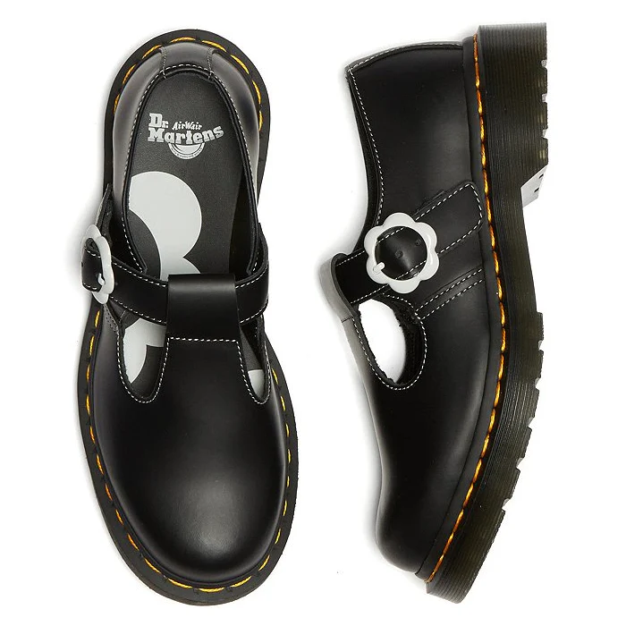 Dr. Martens Polley Flower Leather Mary Janes - Image 2