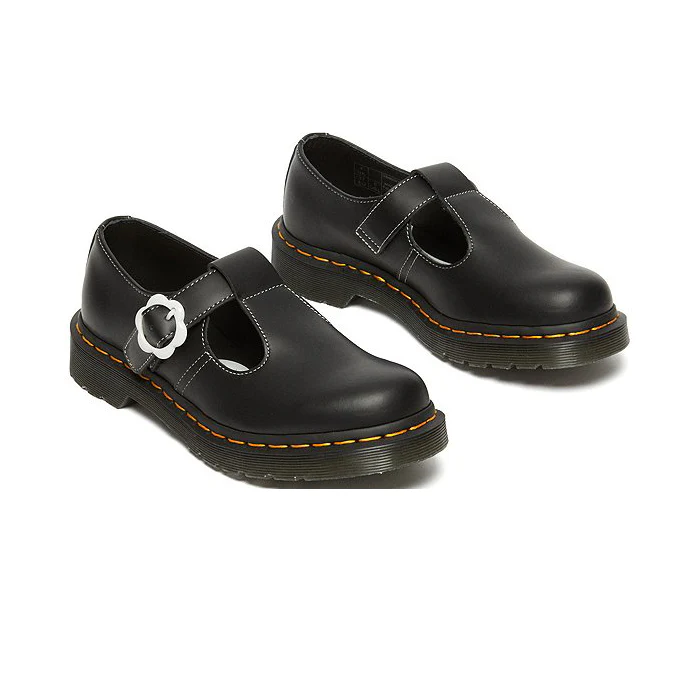 Dr. Martens Polley Flower Leather Mary Janes - Image 3