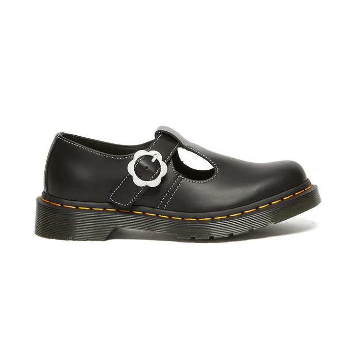Dr. Martens Polley Flower Leather Mary Janes - Image 5