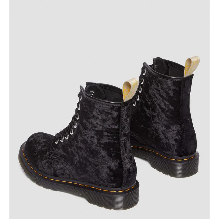 Dr. Martens Vegan 1460 Crushed Velvet 8-Eye Boot - Image 4