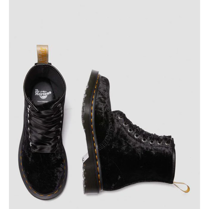 Dr. Martens Vegan 1460 Crushed Velvet 8-Eye Boot - Image 8