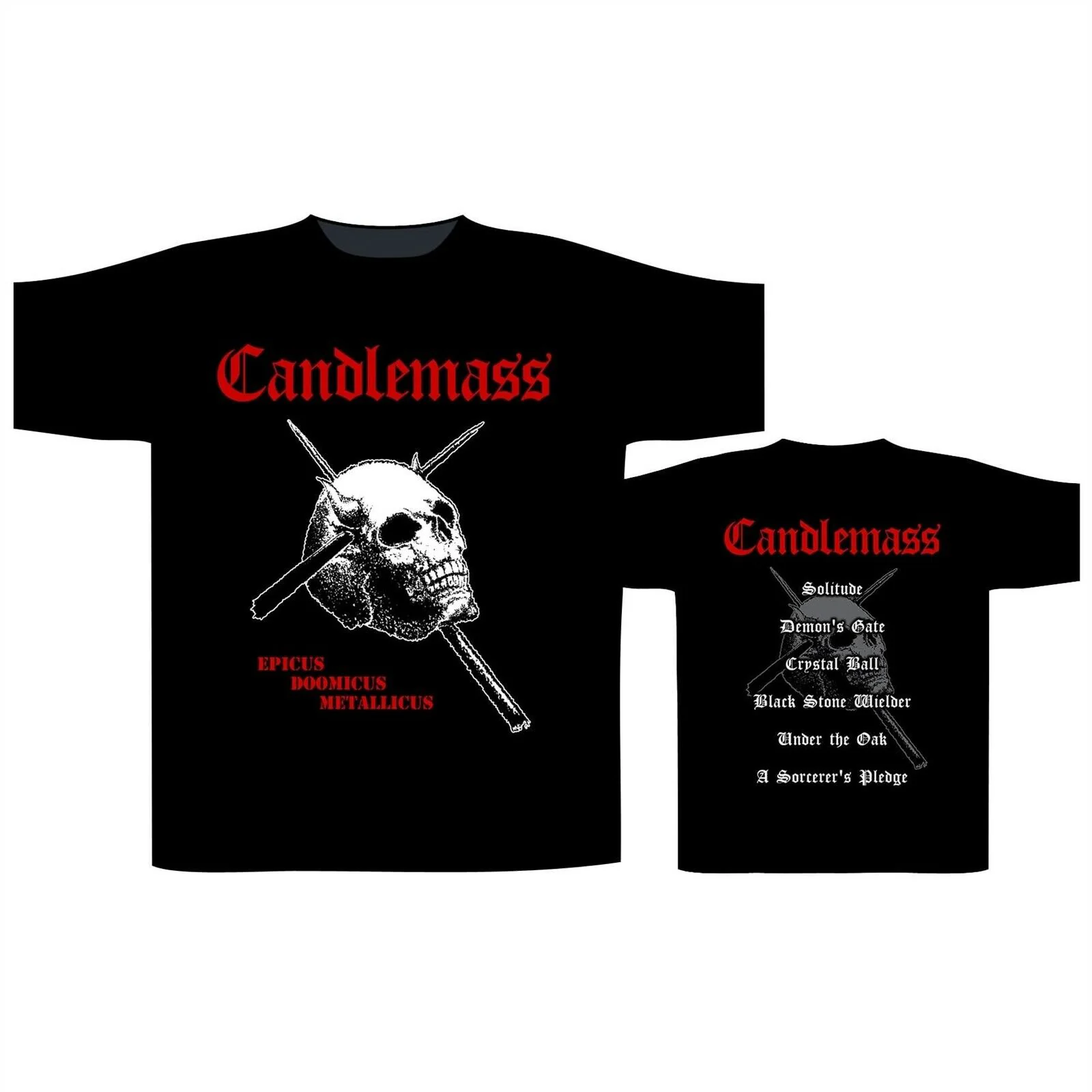 Candlemass Epicus Doomicus Metallicus T-Shirt - Image 3