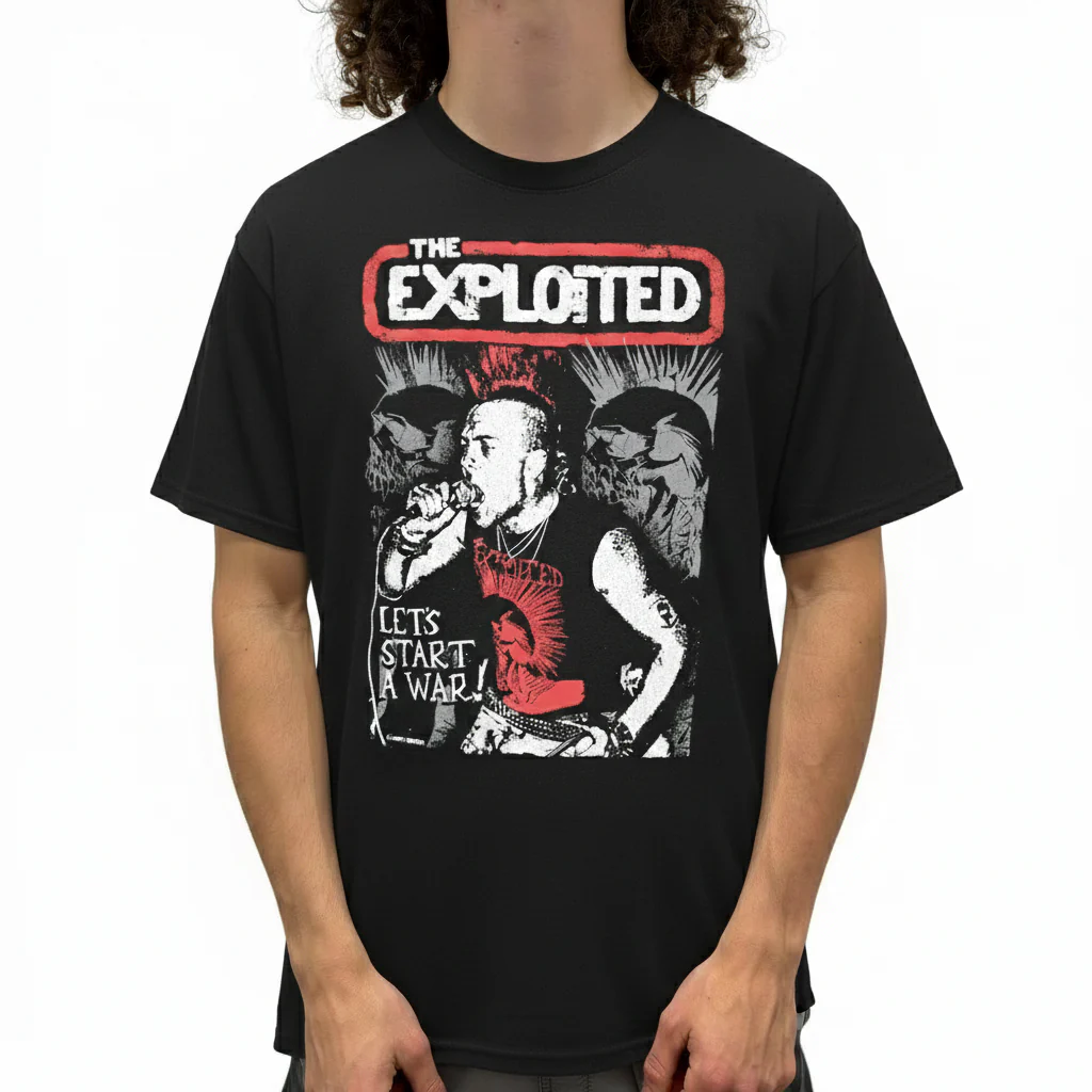 The Exploited Let's Start a War T-Shirt - Image 2