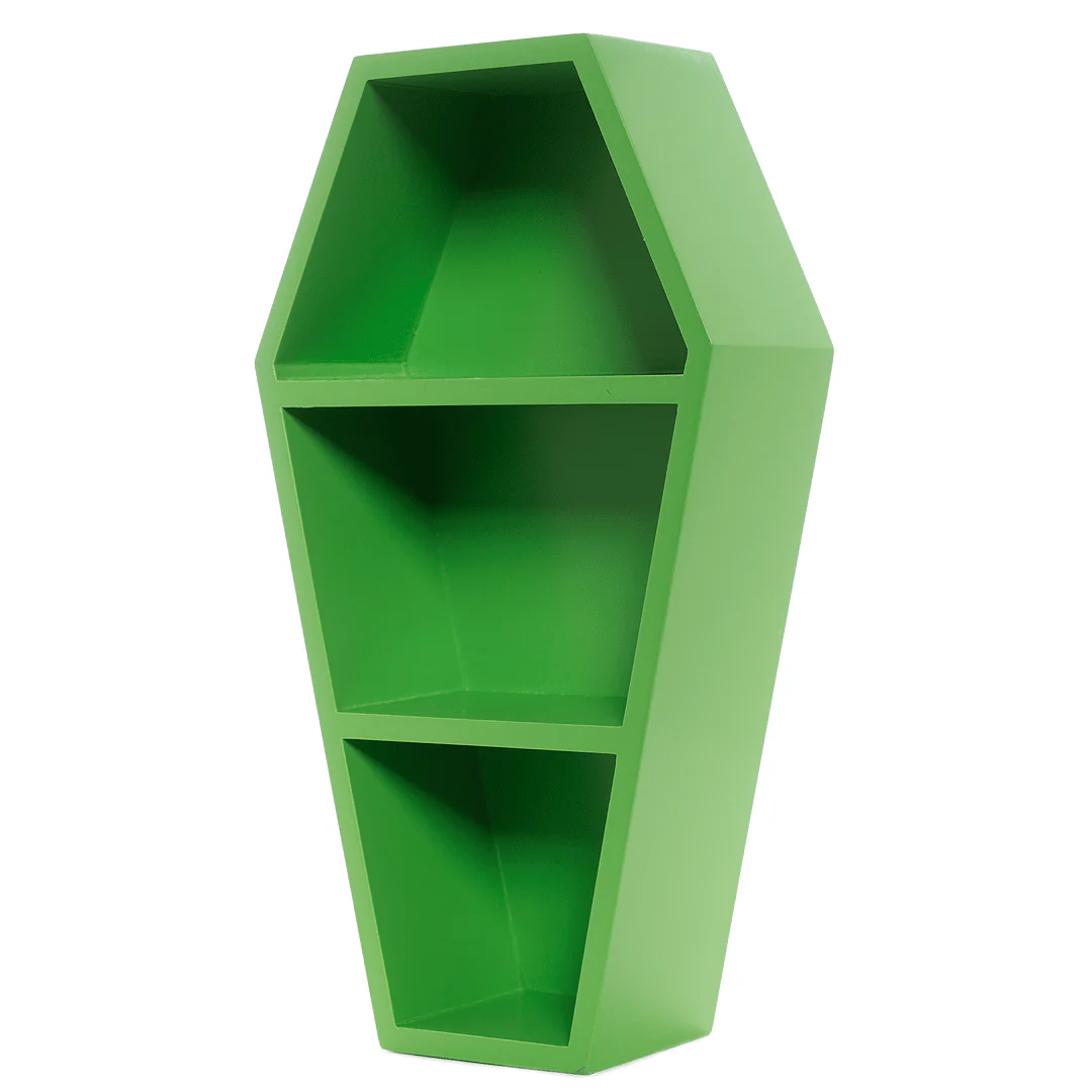 Green Coffin Shelf by Sourpuss Clothing - Image 2