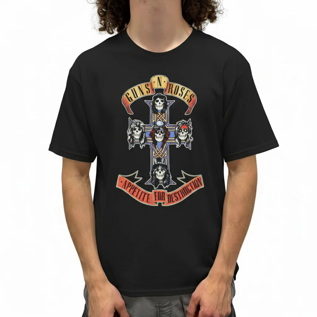 Guns and Roses Appetite for Destruction T-Shirt - Image 2