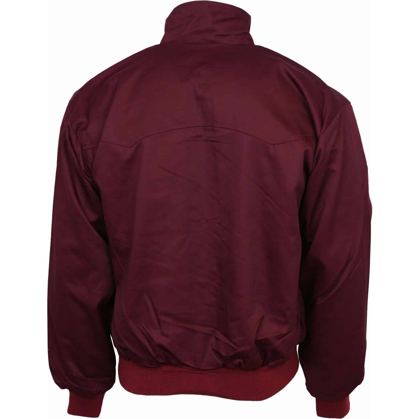 Harrington Jacket Burgundy by Relco London - Image 3