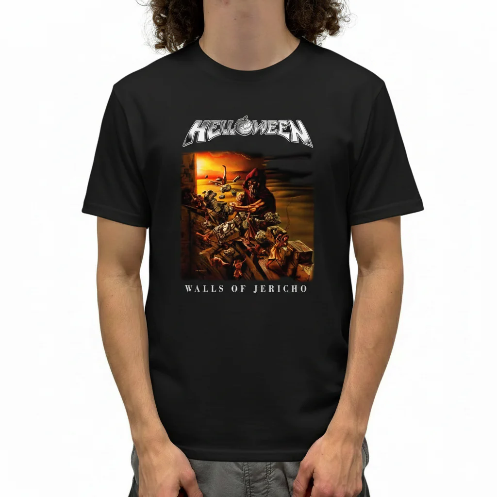 Helloween Walls Of Jericho T-Shirt - Image 2