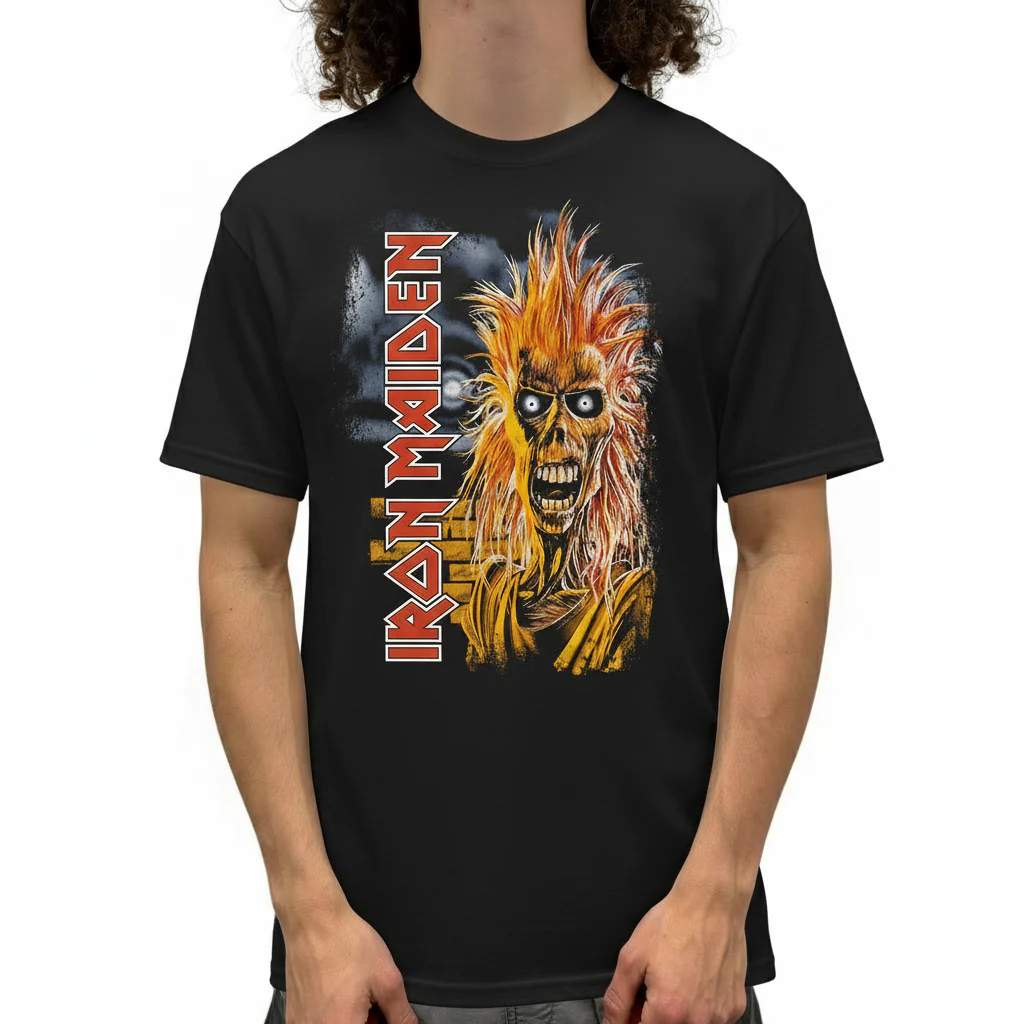 Iron Maiden First Album T-Shirt - Image 2