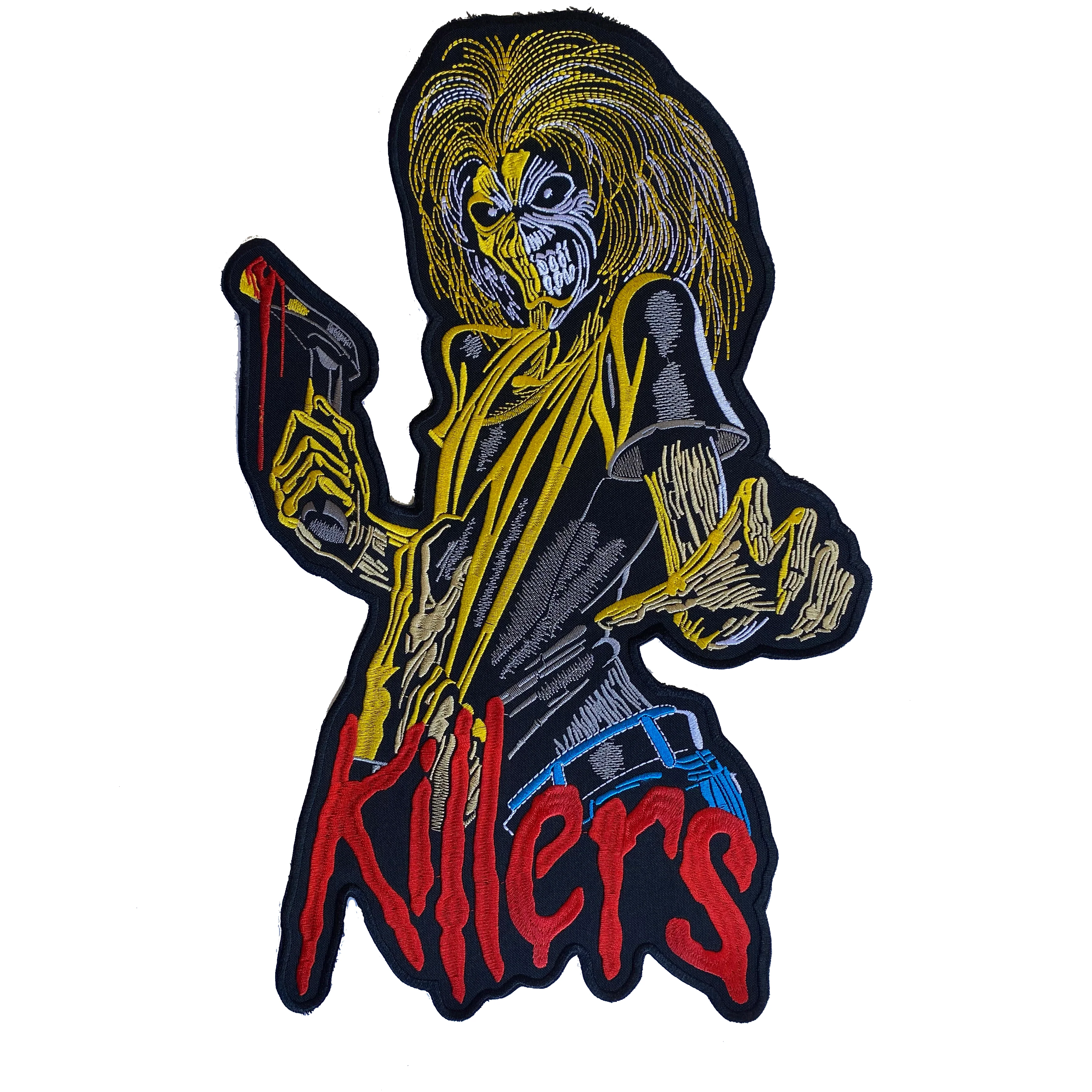 Iron Maiden Killers Embroidered Back Patch