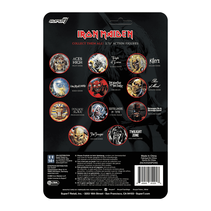 Iron Maiden Maiden Japan Action Figure by Super7 - Image 3