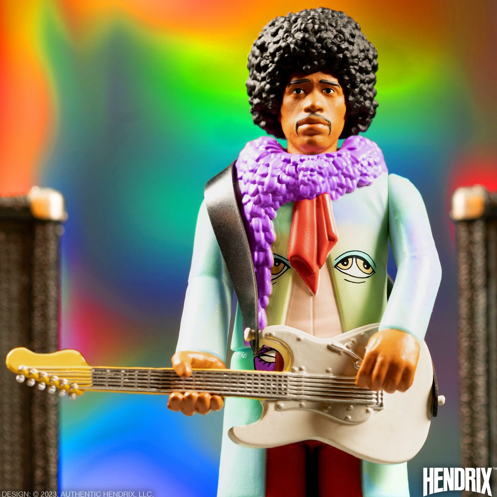 Jimi Hendrix Are You Experienced Figure by Super7 - Image 3