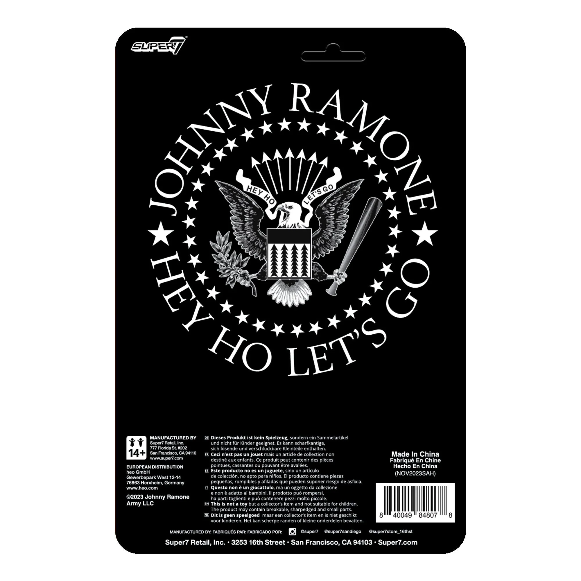 Johnny Ramone Figurine by Super7 - Image 6