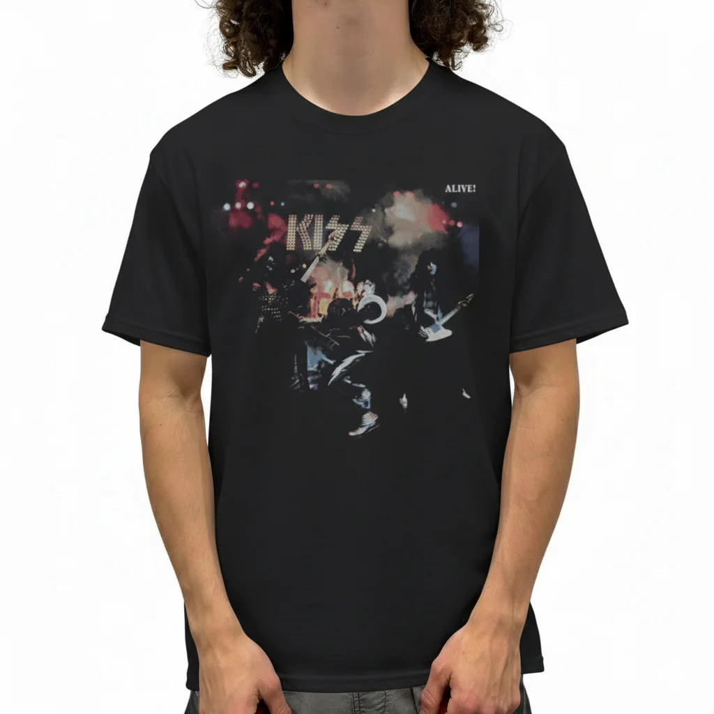 Kiss Live T-Shirt - Image 2