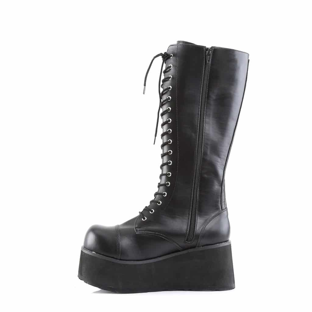 Demonia Knee High Leather Boot Trashville-502 - Image 2