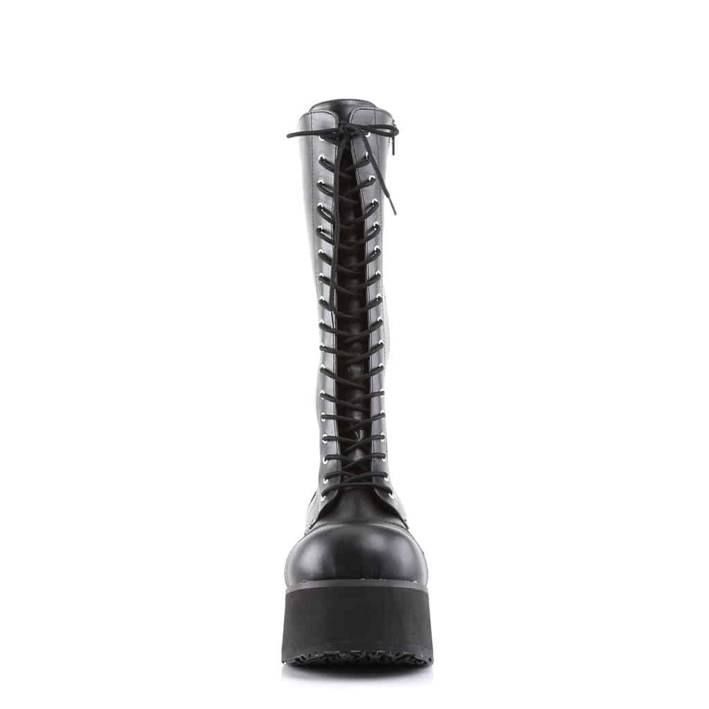 Demonia Knee High Leather Boot Trashville-502 - Image 4