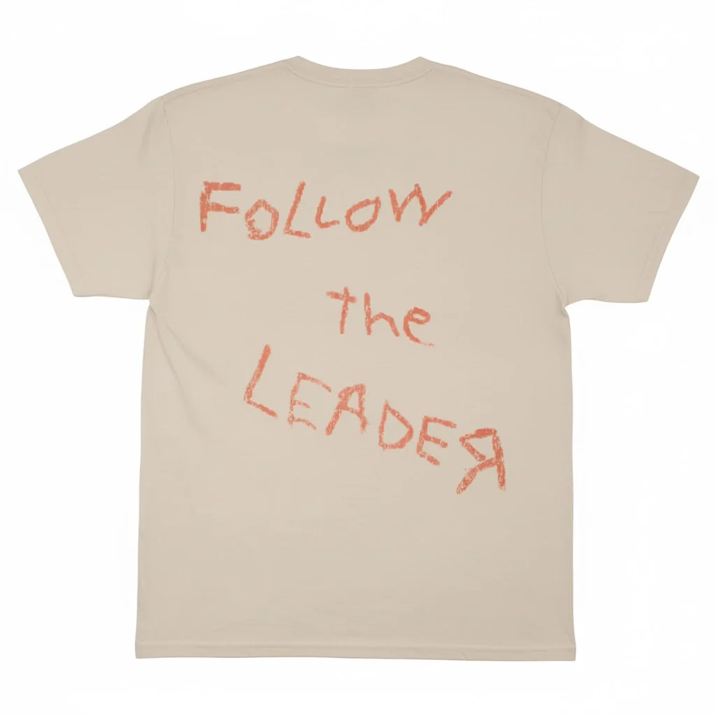 Korn Follow The Leader Tan T-Shirt - Image 2
