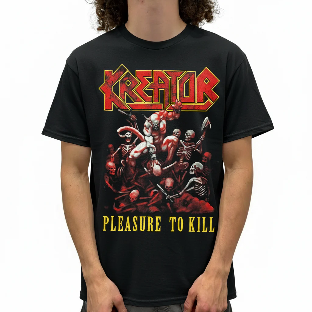 Kreator Pleasure to Kill T-Shirt - Image 2