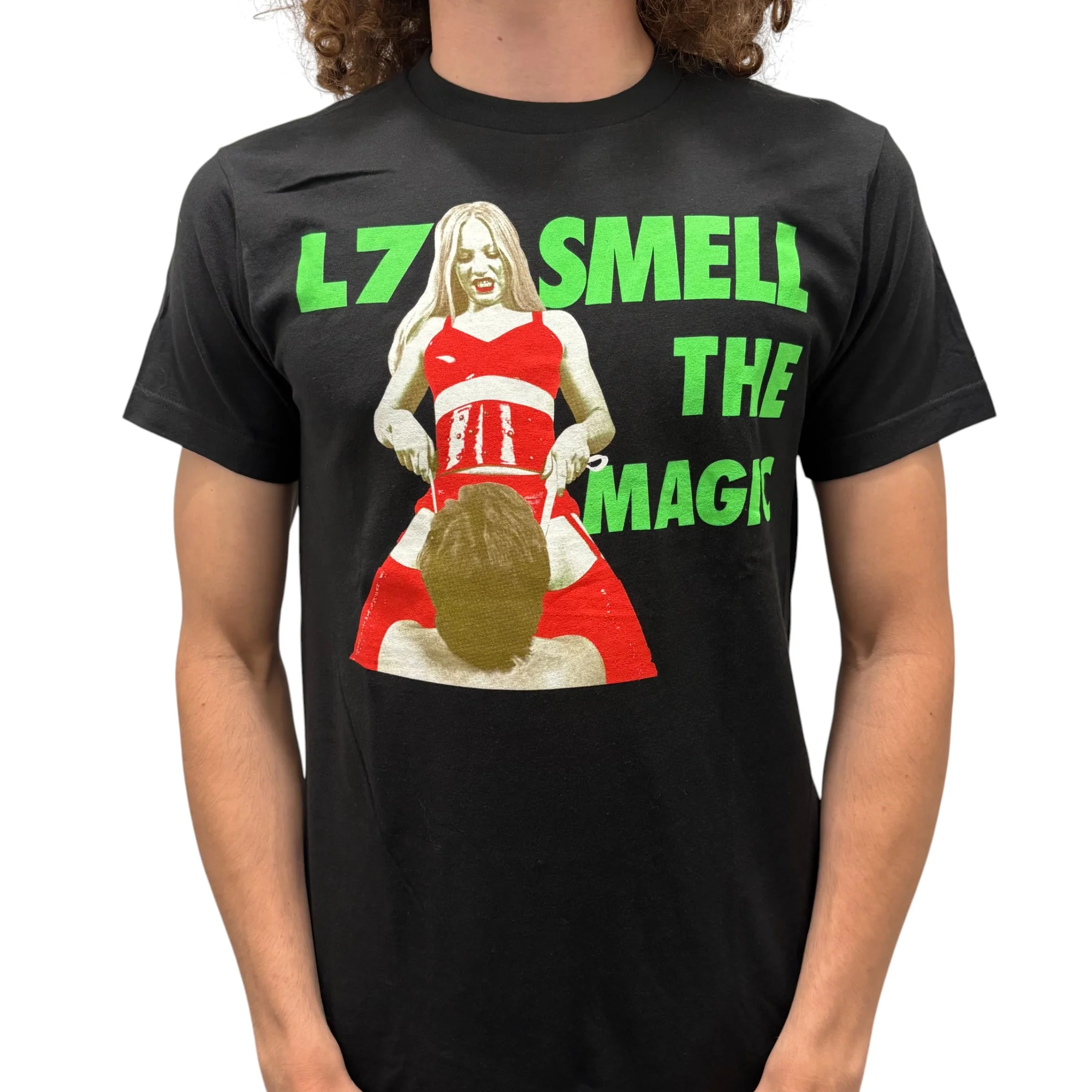 L7 Smell the Magic Green T-Shirt - Image 2