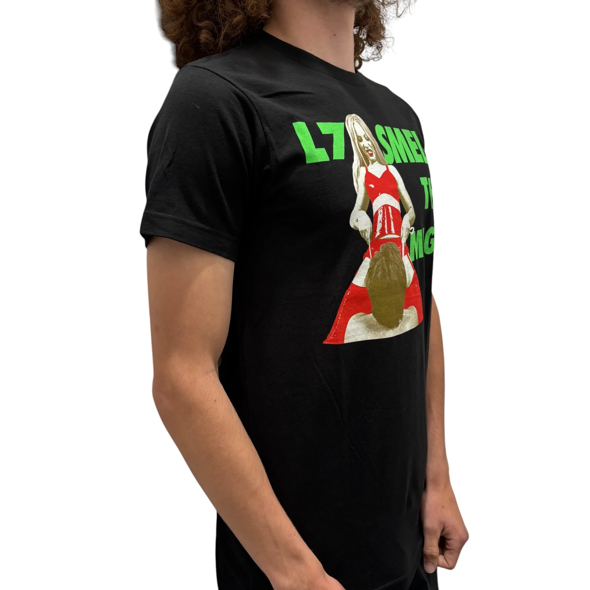 L7 Smell the Magic Green T-Shirt - Image 3