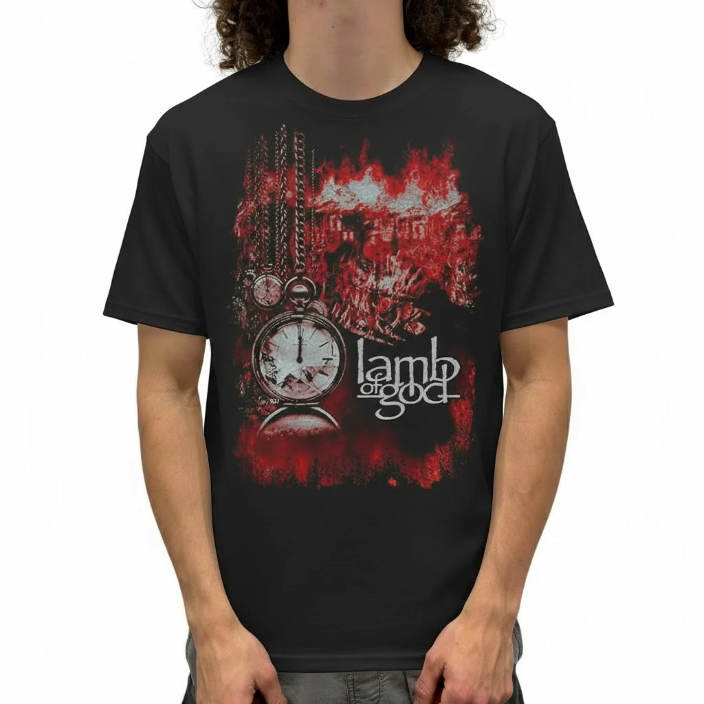 Lamb Of God Self Title Album Cover T-Shirt - Image 2