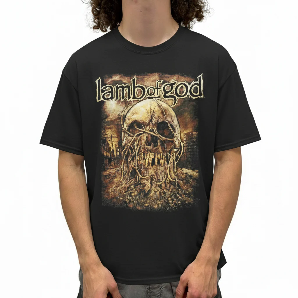 Lamb of God Vineskull T-Shirt - Image 2