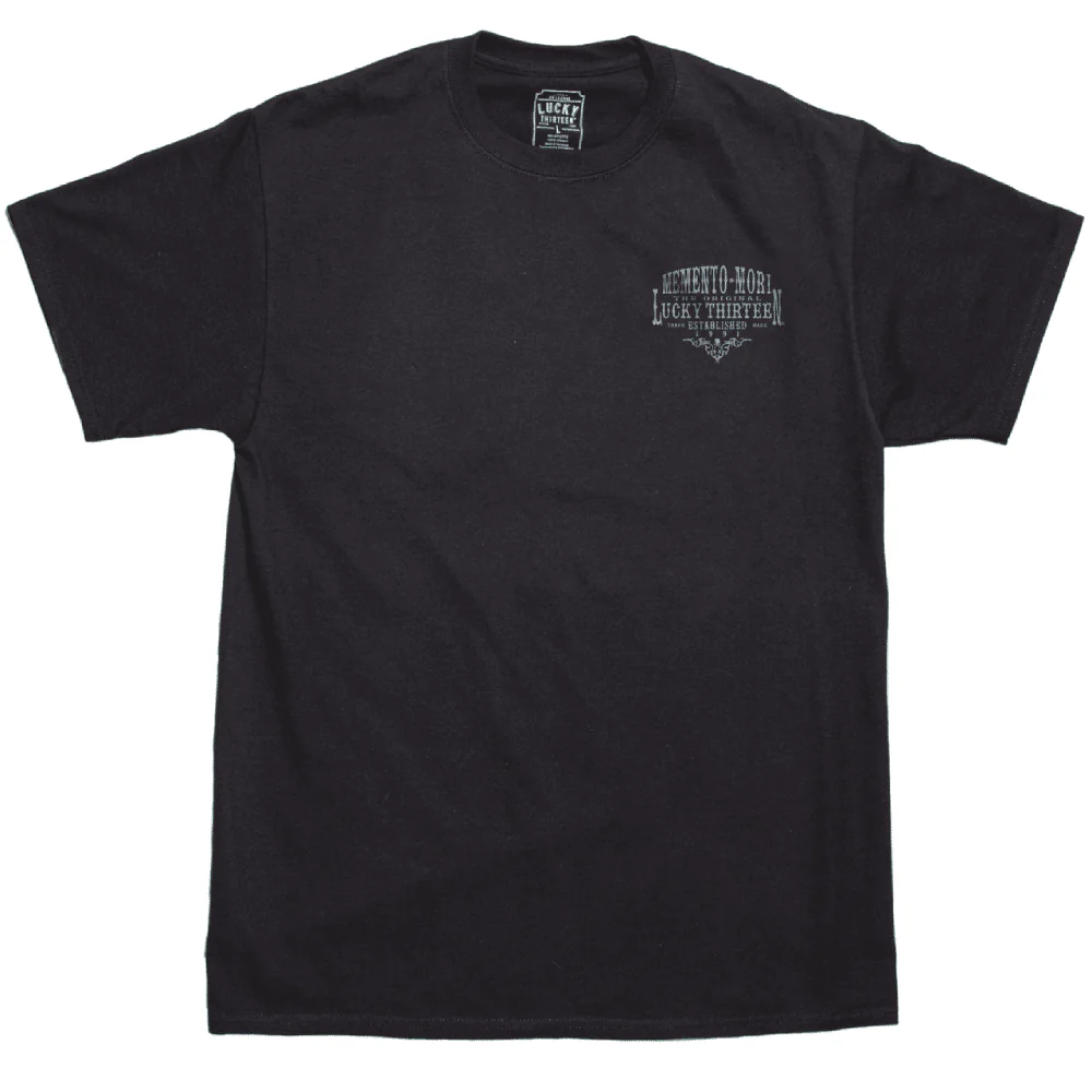 Lucky 13 Momento Mori T-Shirt - Image 2