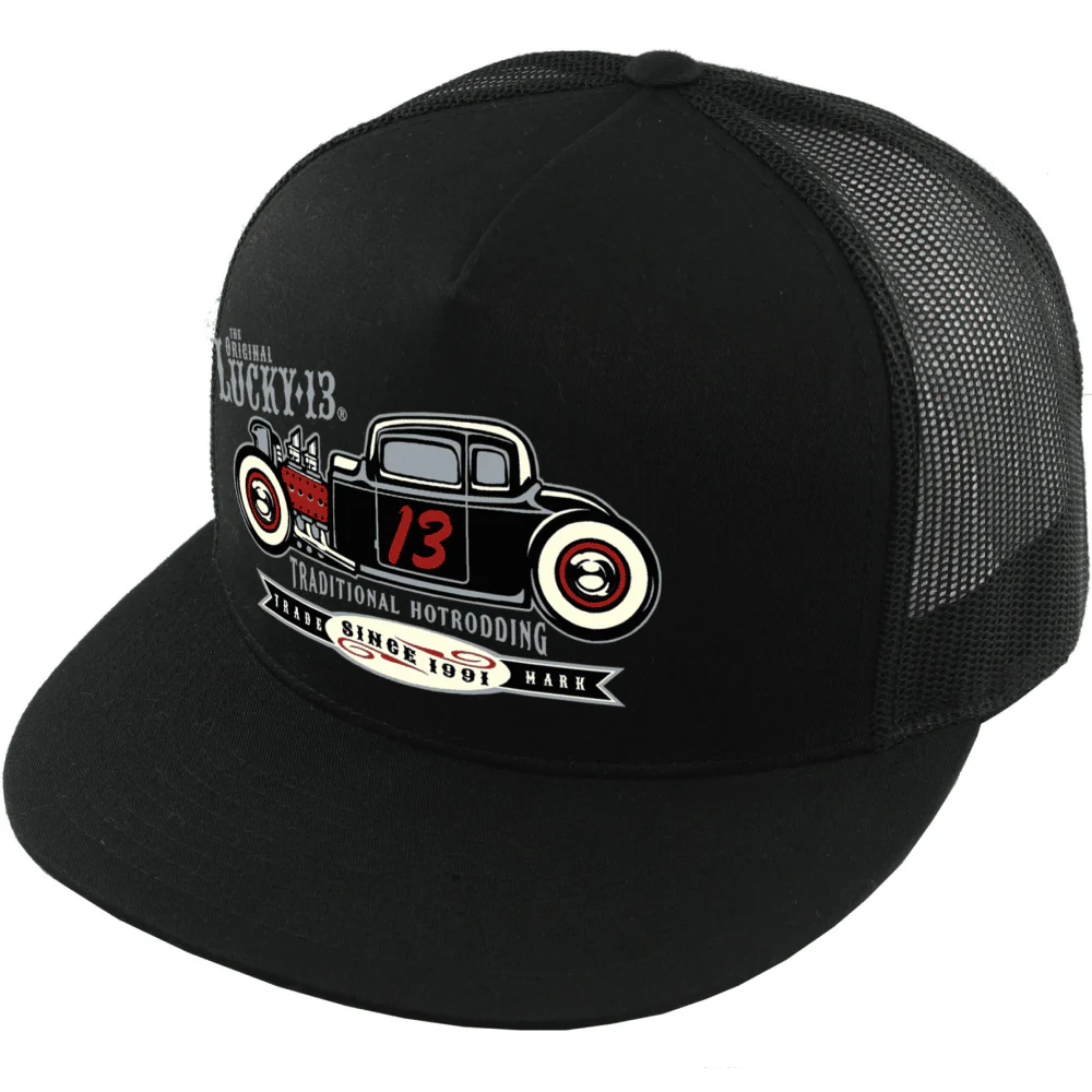 Lucky 13 Trucker Hat Coupe 13