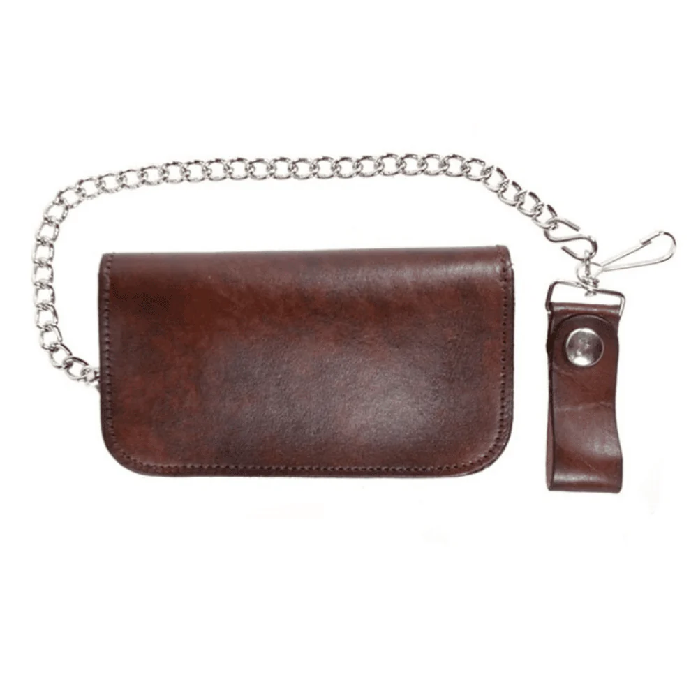 Lucky 13 Wallet No Riders 6" Bi-Fold w/Chain - Image 3