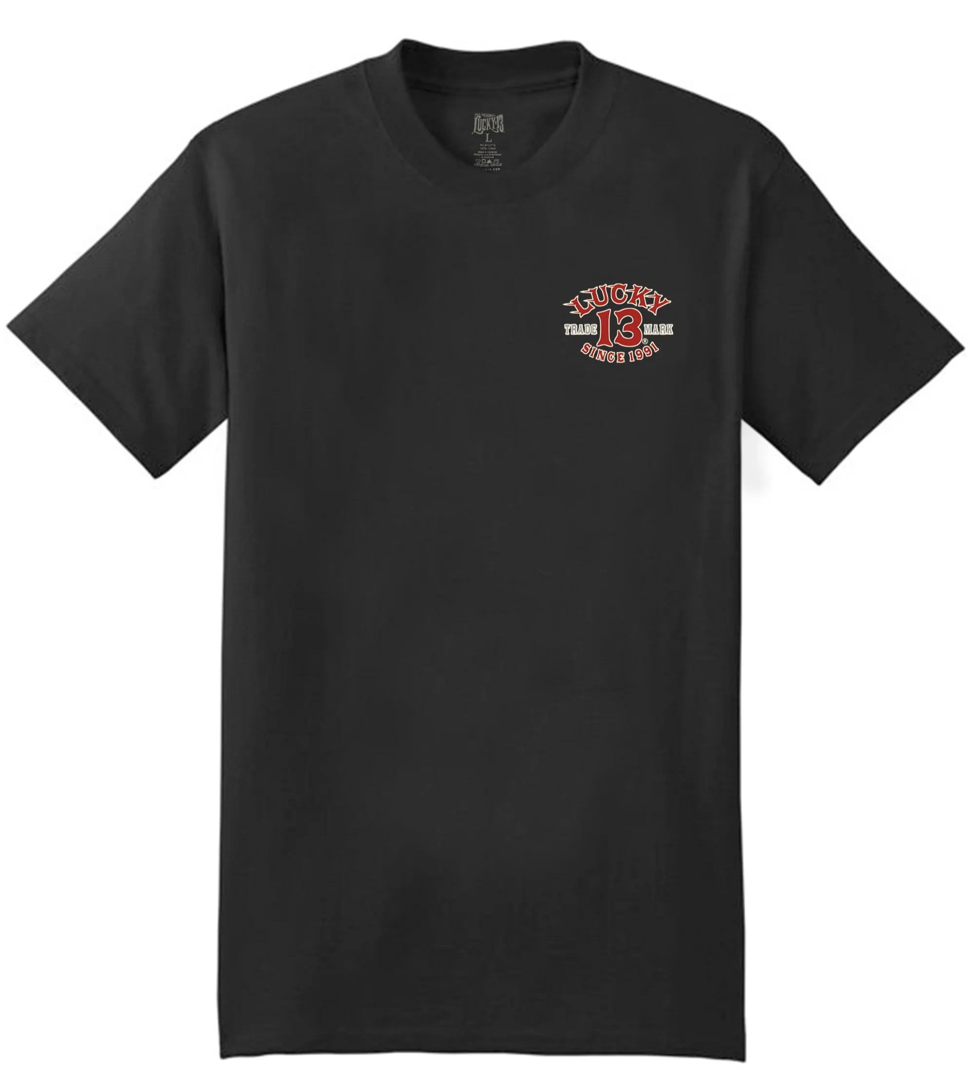 Lucky 13 Hot Rodding T-Shirt - Image 2