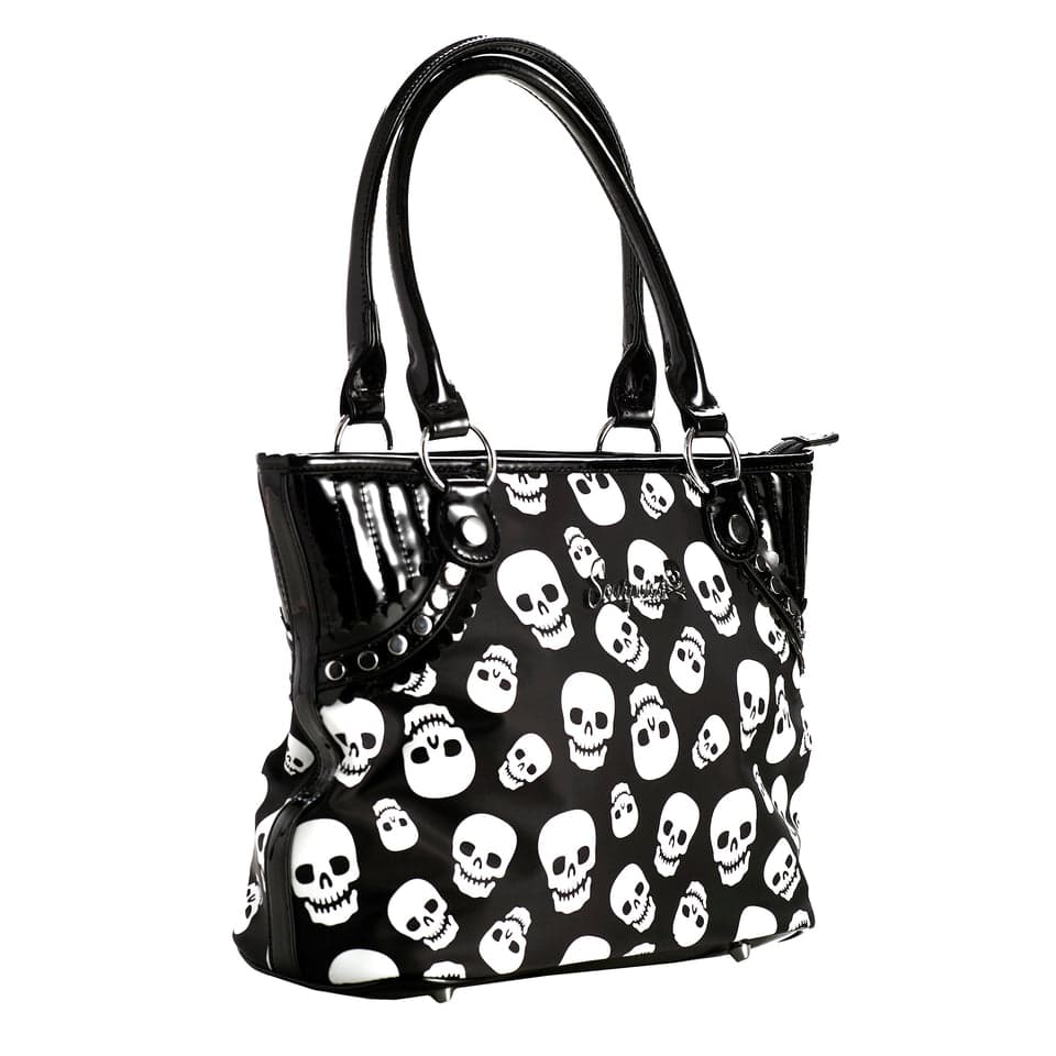 Lust for Skulls Shoulder Bag by Sourpuss Clothing - Image 3