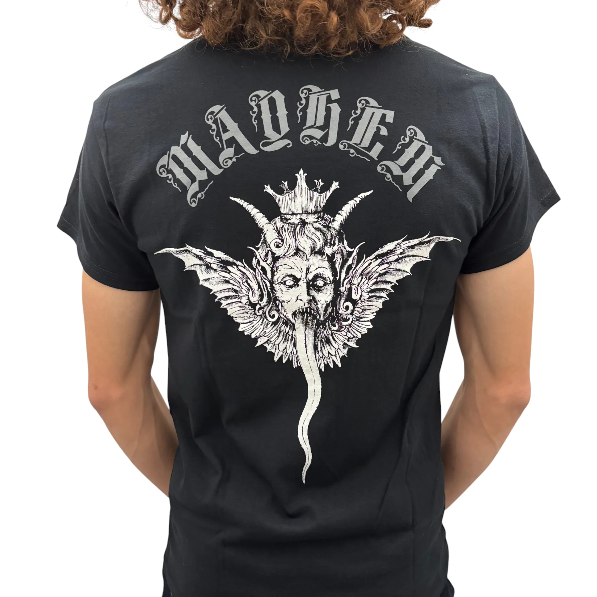 Mayhem Winged Demon T-Shirt - Image 4