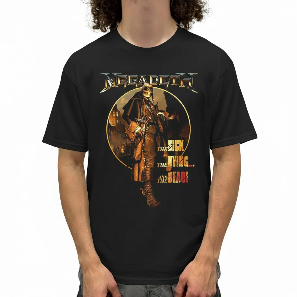 Megadeth The Sick The Dying T-Shirt - Image 2