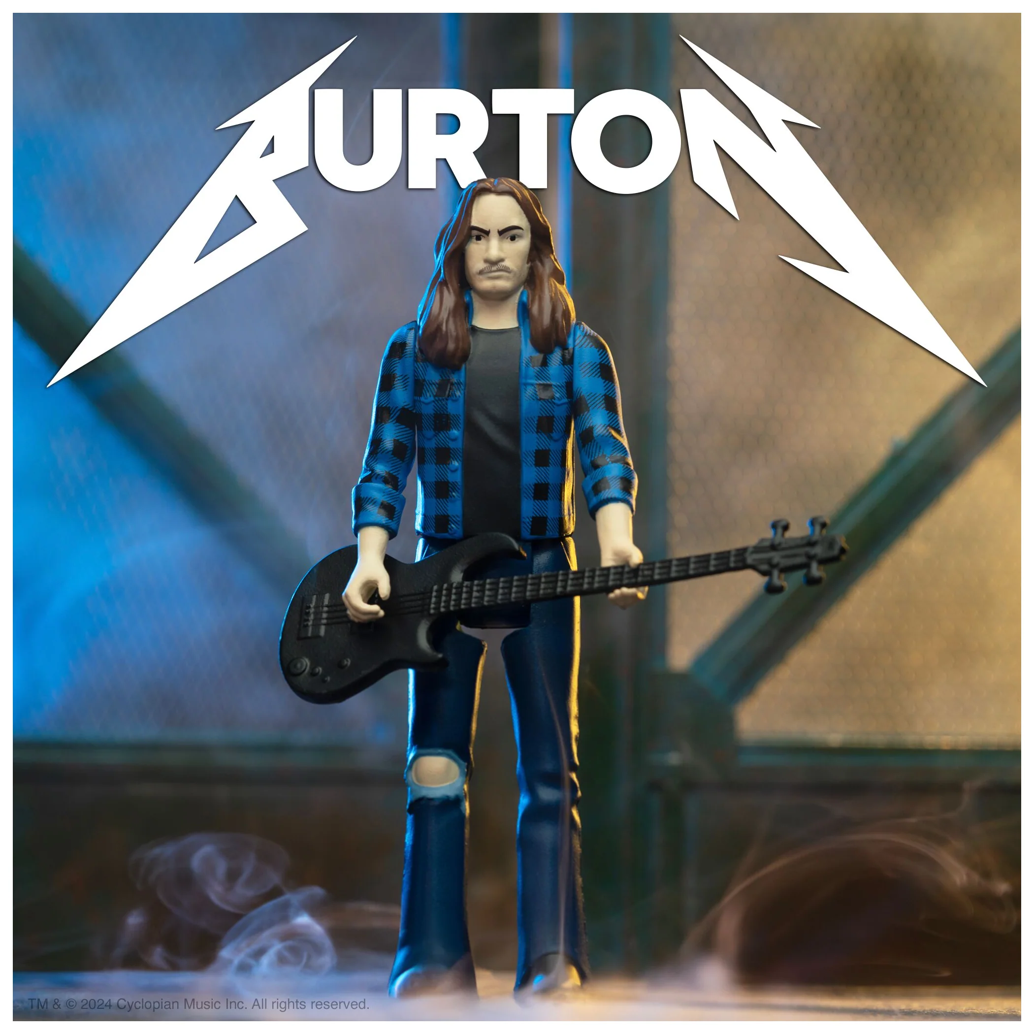 Metallica Cliff Burton Figurine by Super7 - Image 3
