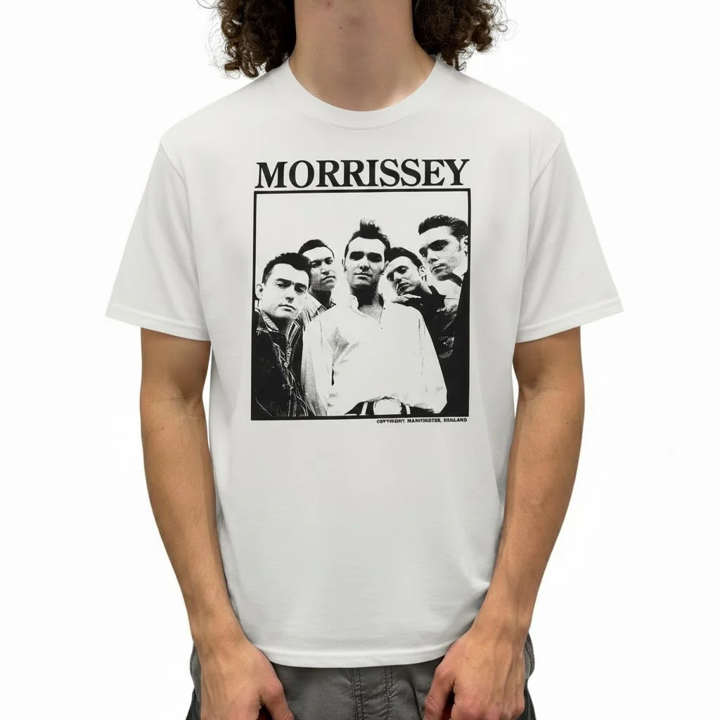 Morrissey Group Photo T-Shirt - Image 2