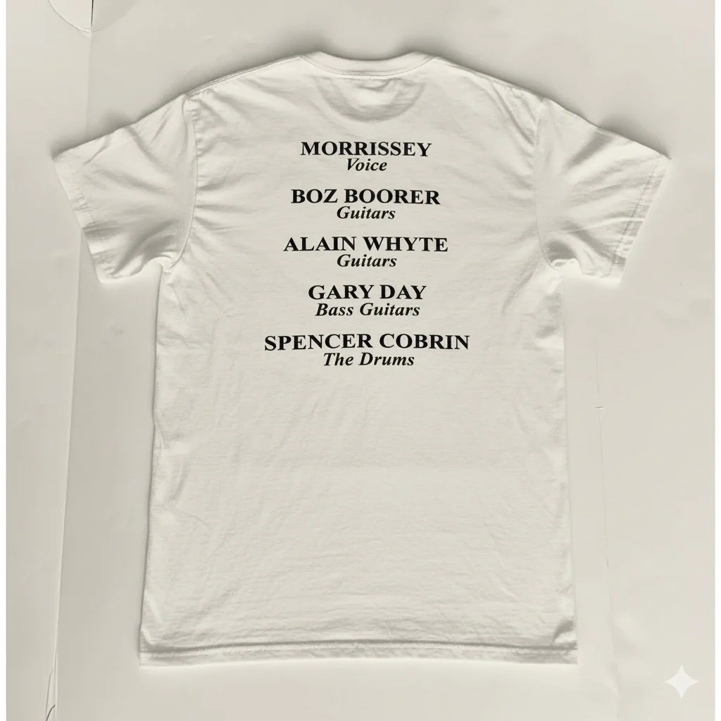 Morrissey Group Photo T-Shirt - Image 3
