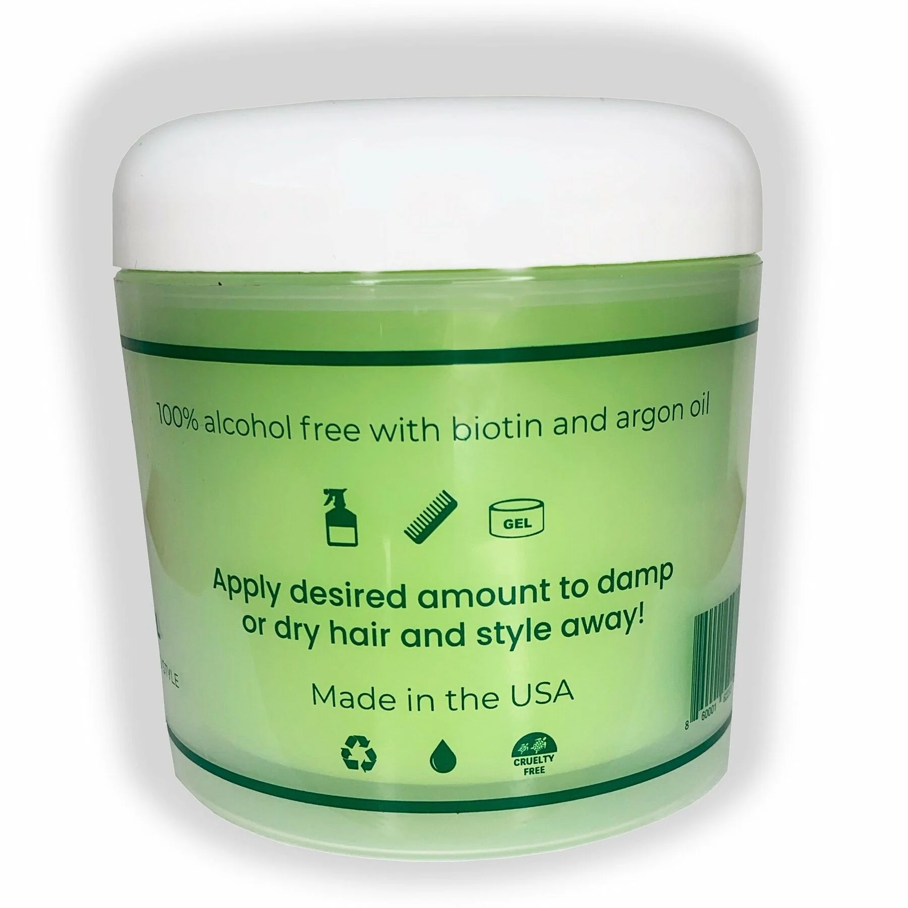 Mr. Turtle Hairstyling Gel 13oz - Image 2