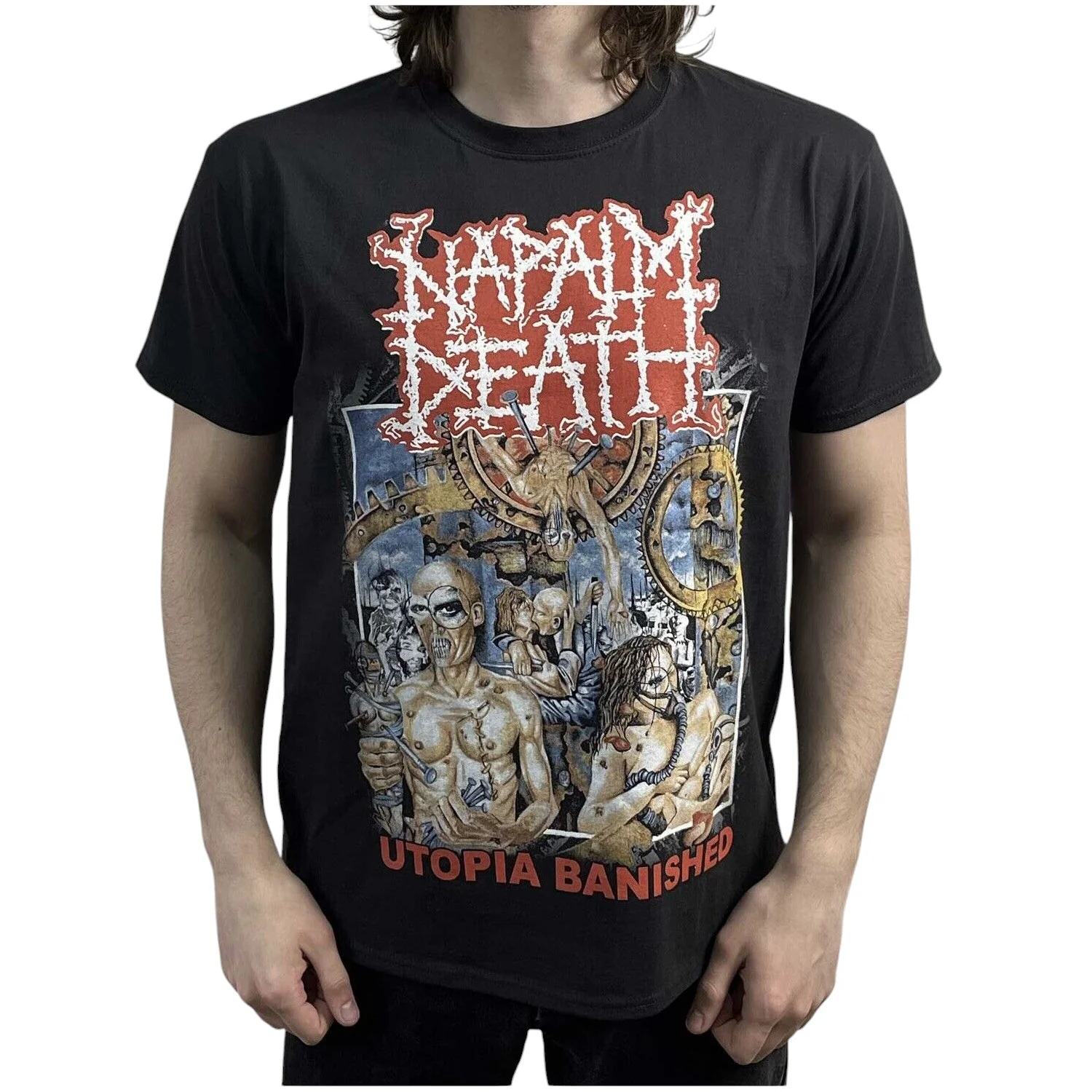 Napalm Death Utopia Banished T-Shirt - Image 3