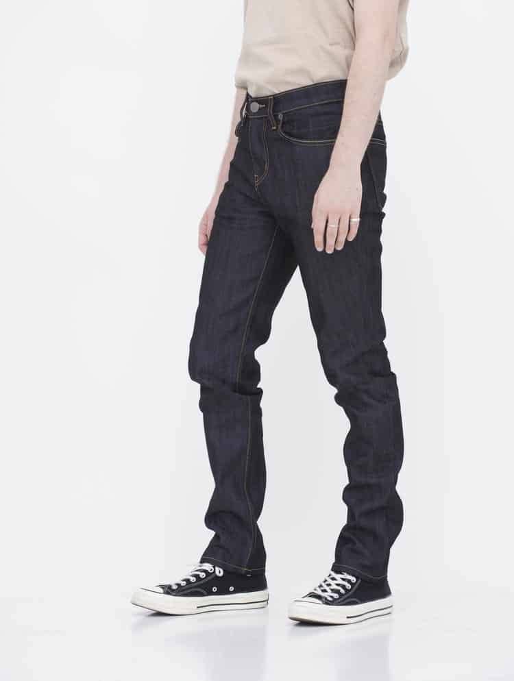 Dark Blue Denim Skinny Jeans by Neo Blue - Image 2
